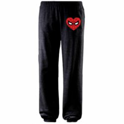 Штаны Love spider man-PrintSalon Штаны Love spider man