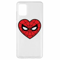 Чохол для Samsung A51 Love spider man - PrintSalon