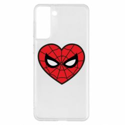 Чохол для Samsung S21+ Love spider man - PrintSalon