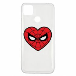 Чохол для Xiaomi Redmi 9c Love spider man - PrintSalon