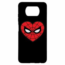 Чохол для Xiaomi Poco X3 Love spider man - PrintSalon