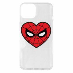 Чохол для iPhone 14 Love spider man - PrintSalon