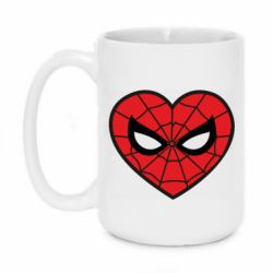 Чашка 420ml Love spider man - PrintSalon