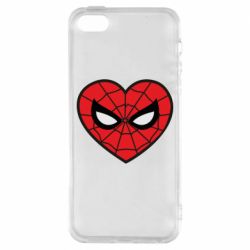Чохол для iphone 5/5S/SE Love spider man - PrintSalon