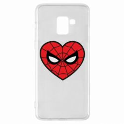 Чохол для Samsung A8+ 2018 Love spider man - PrintSalon
