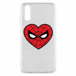 Чохол для Huawei P20 Love spider man - PrintSalon