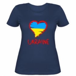 Женская футболка Love Ukraine - PrintSalon