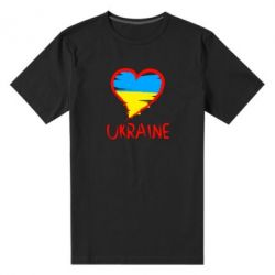 Мужская футболка премиум Love Ukraine - PrintSalon