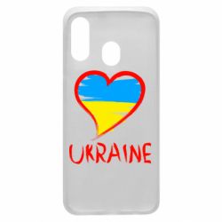 Чехол для Samsung A40 Love Ukraine - PrintSalon