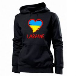 Женское худи Love Ukraine - PrintSalon