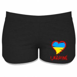 Женские шорты Love Ukraine - PrintSalon