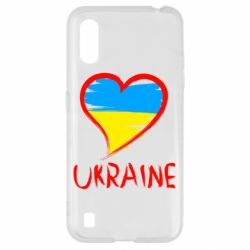 Чехол для Samsung A01/M01 Love Ukraine - PrintSalon