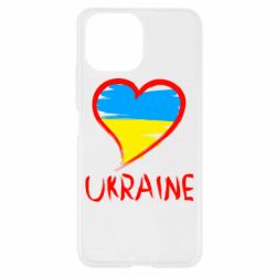 Чехол для Xiaomi Mi11 Lite Love Ukraine