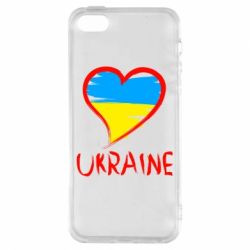 Чехол для iPhone5/5S/SE Love Ukraine - PrintSalon
