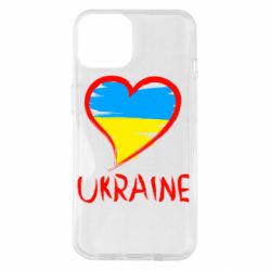 Чехол для iPhone 14 Love Ukraine - PrintSalon
