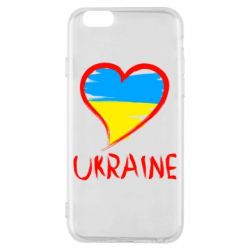 Чехол для iPhone 6/6S Love Ukraine - PrintSalon