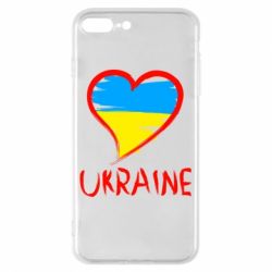 Чехол для iPhone 8 Plus Love Ukraine - PrintSalon
