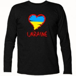 Футболка с длинным рукавом Love Ukraine - PrintSalon