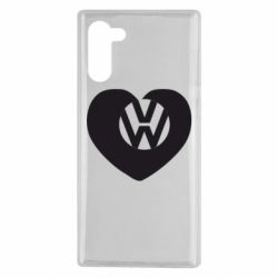 Чехол для Samsung Note 10 Love Volkswagen - PrintSalon