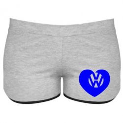 Женские шорты Love Volkswagen - PrintSalon