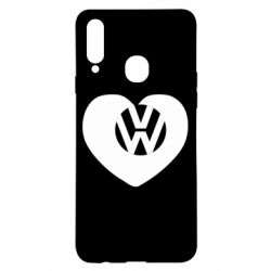 Чехол для Samsung A20s Love Volkswagen - PrintSalon