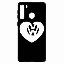 Чехол для Samsung A21 Love Volkswagen - PrintSalon