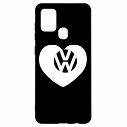 Чехол для Samsung A21s Love Volkswagen - PrintSalon