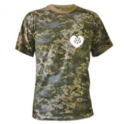 Камуфляжная футболка Love Volkswagen - PrintSalon