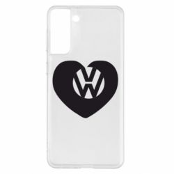 Чехол для Samsung S21+ Love Volkswagen - PrintSalon