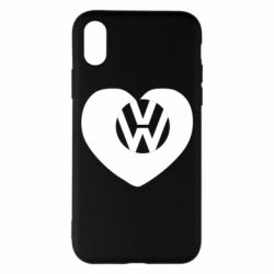 Чехол для iPhone X/Xs Love Volkswagen - PrintSalon