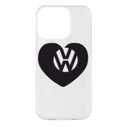 Чехол для iPhone 14 Pro Love Volkswagen - PrintSalon