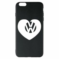 Чехол для iPhone 6 Plus/6S Plus Love Volkswagen - PrintSalon