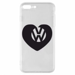 Чехол для iPhone 8 Plus Love Volkswagen - PrintSalon