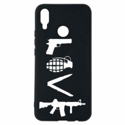Чехол для Huawei P Smart Plus 2018 Love (weapon) - PrintSalon