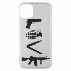 Чехол для iPhone 11 Pro Love (weapon) - PrintSalon