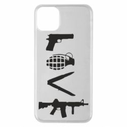 Чехол для iPhone 11 Pro Max Love (weapon) - PrintSalon