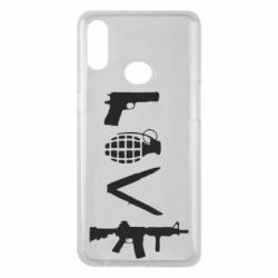 Чехол для Samsung A10s Love (weapon) - PrintSalon