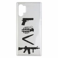 Чехол для Samsung Note 10 Plus Love (weapon) - PrintSalon