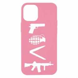 Чехол для iPhone 12 mini Love (weapon) - PrintSalon