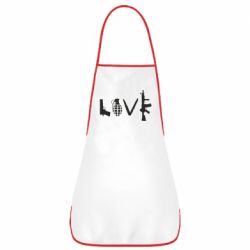 Фартук Love (weapon) - PrintSalon