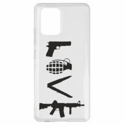 Чехол для Samsung S10 Lite Love (weapon) - PrintSalon