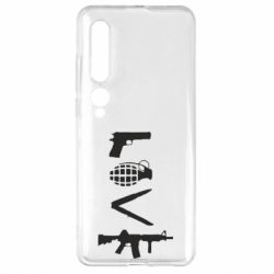 Чехол для Xiaomi Mi10/10 Pro Love (weapon) - PrintSalon