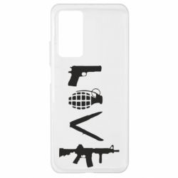 Чехол для Xiaomi Mi 10T/10T Pro Love (weapon) - PrintSalon