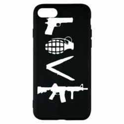 Чехол для iPhone 8 Love (weapon) - PrintSalon