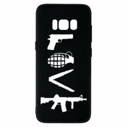 Чехол для Samsung S8 Love (weapon) - PrintSalon