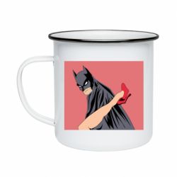 Кружка эмалированная Lovelace - PrintSalon