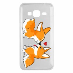 Чохол для Samsung J3 2016 Loving Corgi Couple - PrintSalon