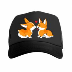 Кепка-тракер Loving Corgi Couple