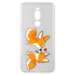 Чохол для Meizu Note 8 Loving Corgi Couple - PrintSalon