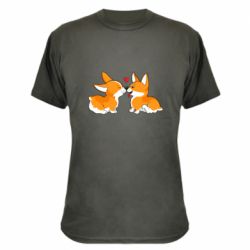 Камуфляжна футболка Loving Corgi Couple - PrintSalon